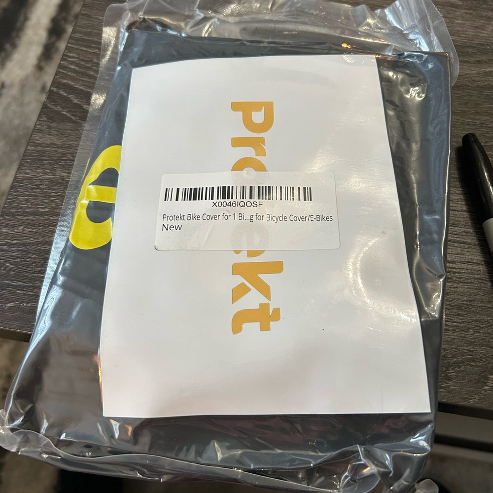 Protek Black Bike Cover
